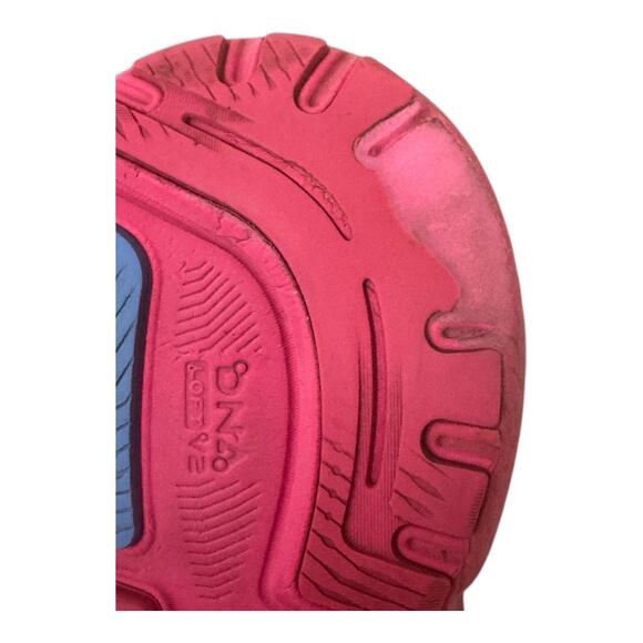 Brooks Women's 11.5 M Ghost 15 Pink Glo Fuchsia Blue Active Running Excercise - Picture 5 of 10